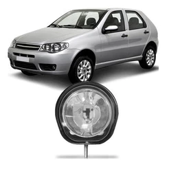 Farol Milha Palio 2004 2005 2006 2007 2008 2009 Foco Manual Lente Lisa Vidro