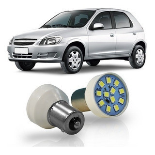 Lâmpada 12 LEDs SMD 12V 1 Polo Trava e Pinos Reto Luz Branca