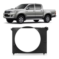 Defletor Radiador Hilux SRV 2012 2013 2014 2015 2.7 Flex