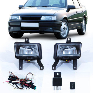 Kit Farol Milha Auxiliar Vectra 1993 1994 1995 1996 Botão Modelo Universal