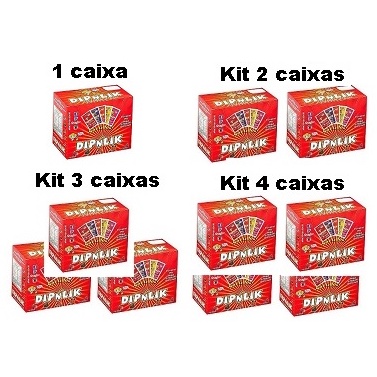 Pirulito Dipnlik - Dip'n Link Display C/20un - Nutricandy