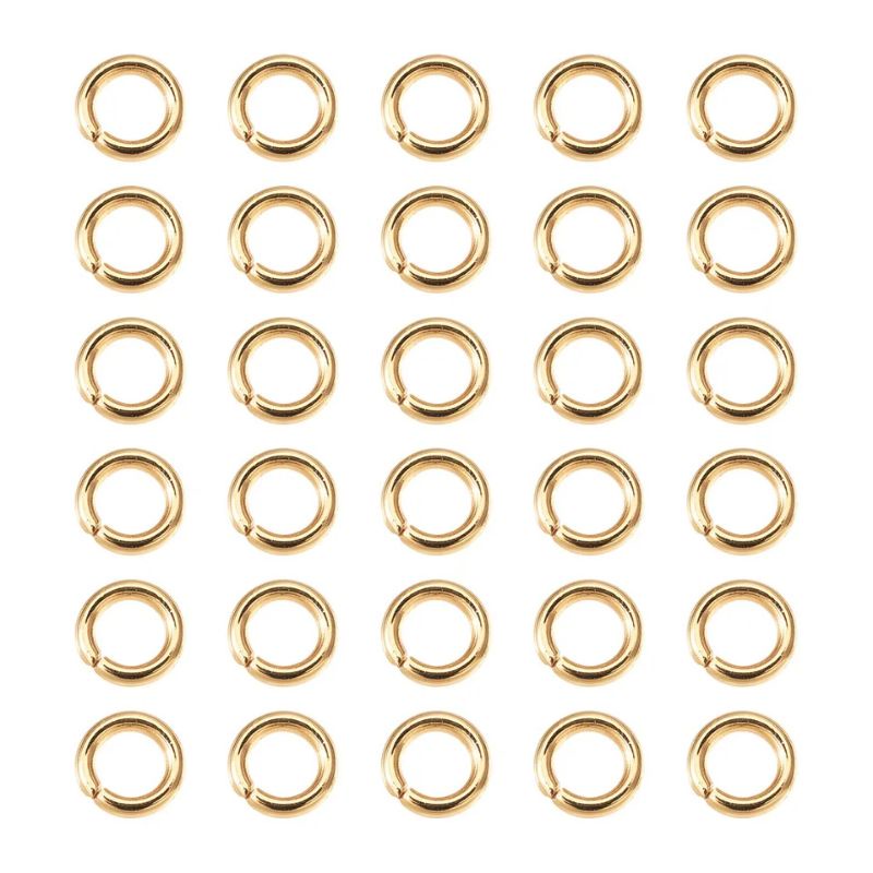 Elo Argolinha para acabamento de Pulseiras Argola Para Bijuterias com 50 UNIDADES - Diy Peça Bijoux 06mm Artesanato em Oferta na Shopee