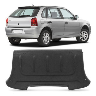 Tampão Bagagito Porta Malas Gol G4 2006 2007 2008 2009 2010 2011 2012 2013 2014 Acarpetado Cinza