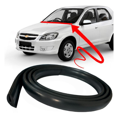 Borracha Friso Acabamento Churrasqueira Celta Prisma em Oferta na Shopee