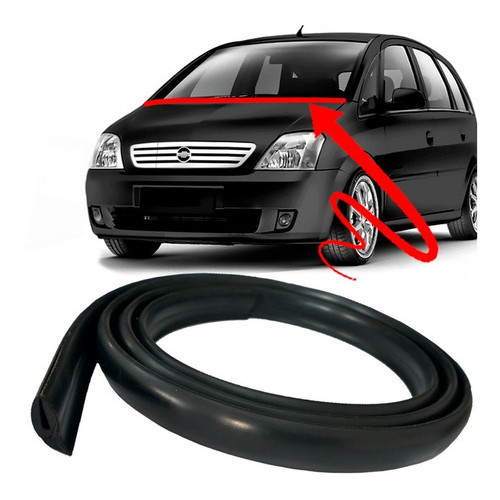 Borracha Friso Acabamento Churrasqueira Astra Meriva Zafira em Oferta na Shopee