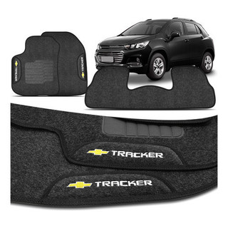 Jogo Tapete Carpete Tracker 2017 a 2025 Bordado 3 Peças em Oferta na Shopee