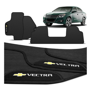 Jogo Tapete Pvc Vectra 2006 A 2011 Preto Bordado 3 Peças em Oferta na Shopee