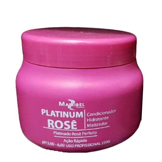 Mairibel Máscara Matizadora Platinum Rosê 250g  ost