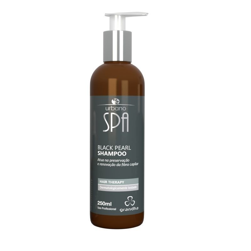 Grandha Hair Therapy Urbano Spa Black - Pearl Shampoo 250ml  ost