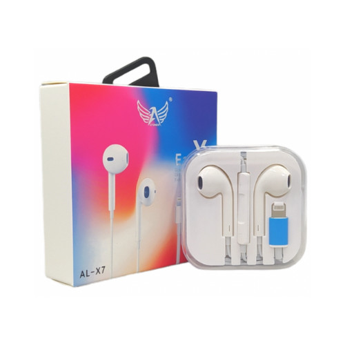 Fone de Ouvido Lightning (IOS) EarX Altomex AL-X7 + NF + Loja Fisica + 90 dias de Garantia