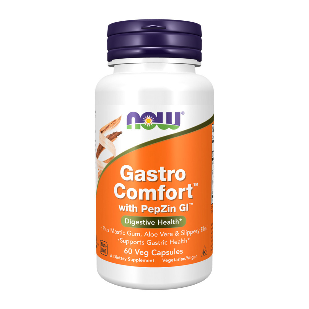 Gastro Comfort Now Foods Com Pepzin Gi 60 Cáps Importado em Oferta na Shopee