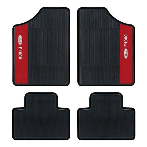 Tapete Personalizado Automotivo Ford F1000  4 Peças
