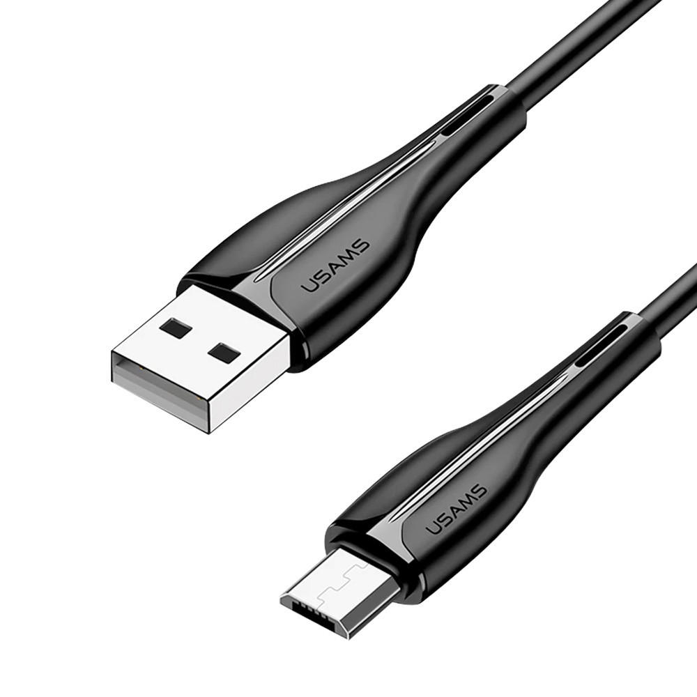 Cabo Usb Usams Usb A pra Micro Usb Máx. 2A 1 Metro Preto - Mobile & Gadgets
