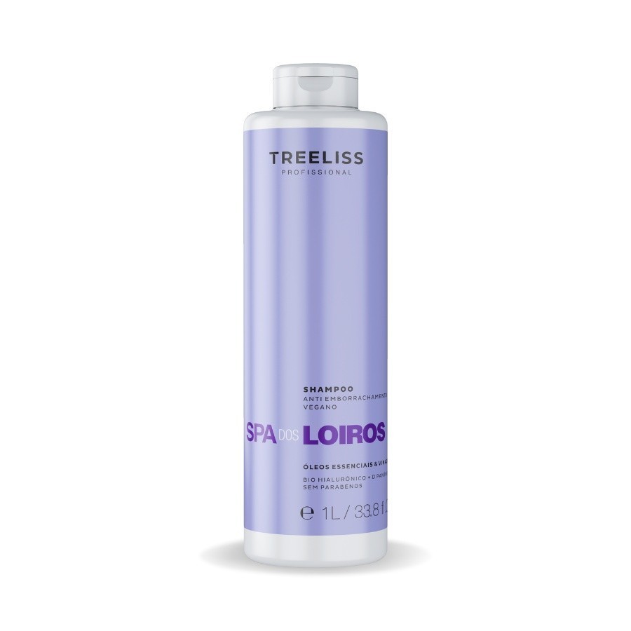 Shampoo Hidratação Capilar Vegano Spa do Loiro 1L Tree Liss