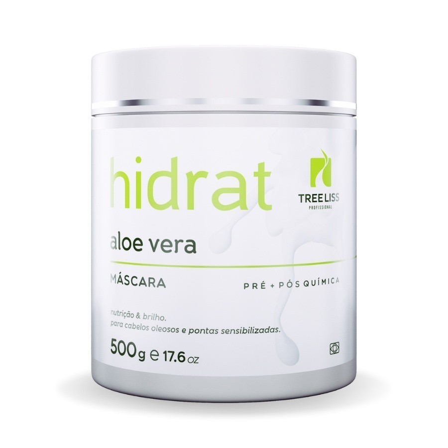 Máscara Hidratação Capilar Aloe Vera 500g Tree Liss