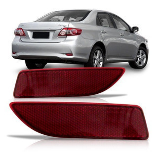 Aplique Defletor do Parachoque Traseiro Corolla 2012 2013 2014 em Oferta na Shopee