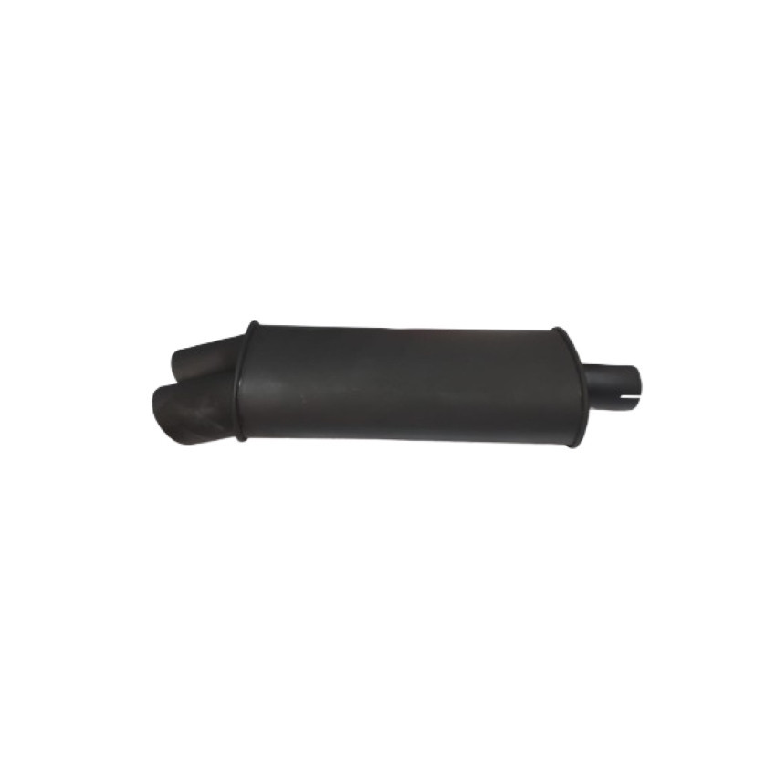 Escapamento Esportivo Duplo Preto - Chery Tiggo/Cielo/QQ