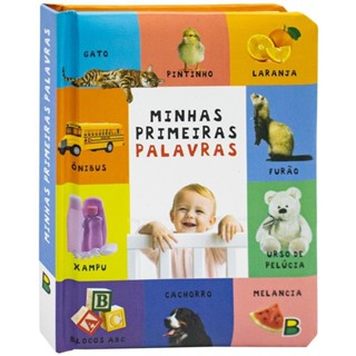 Livro Meu Livro Fofinho - Minhas Primeiras Palavras em Oferta na Shopee