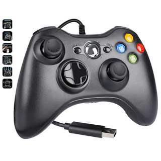 Controle para Xbox 360, WeiCheng gamepads USB jogo joysticks com fio controlador de jogos para PC laptop/Windows 7 8 10/Xbox 360/Xbox 360 Slim