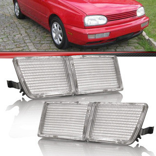 Aplique Defletor Parachoque Golf 1995 1996 1997 1998 Gl Glx Gti Mexicano Grande