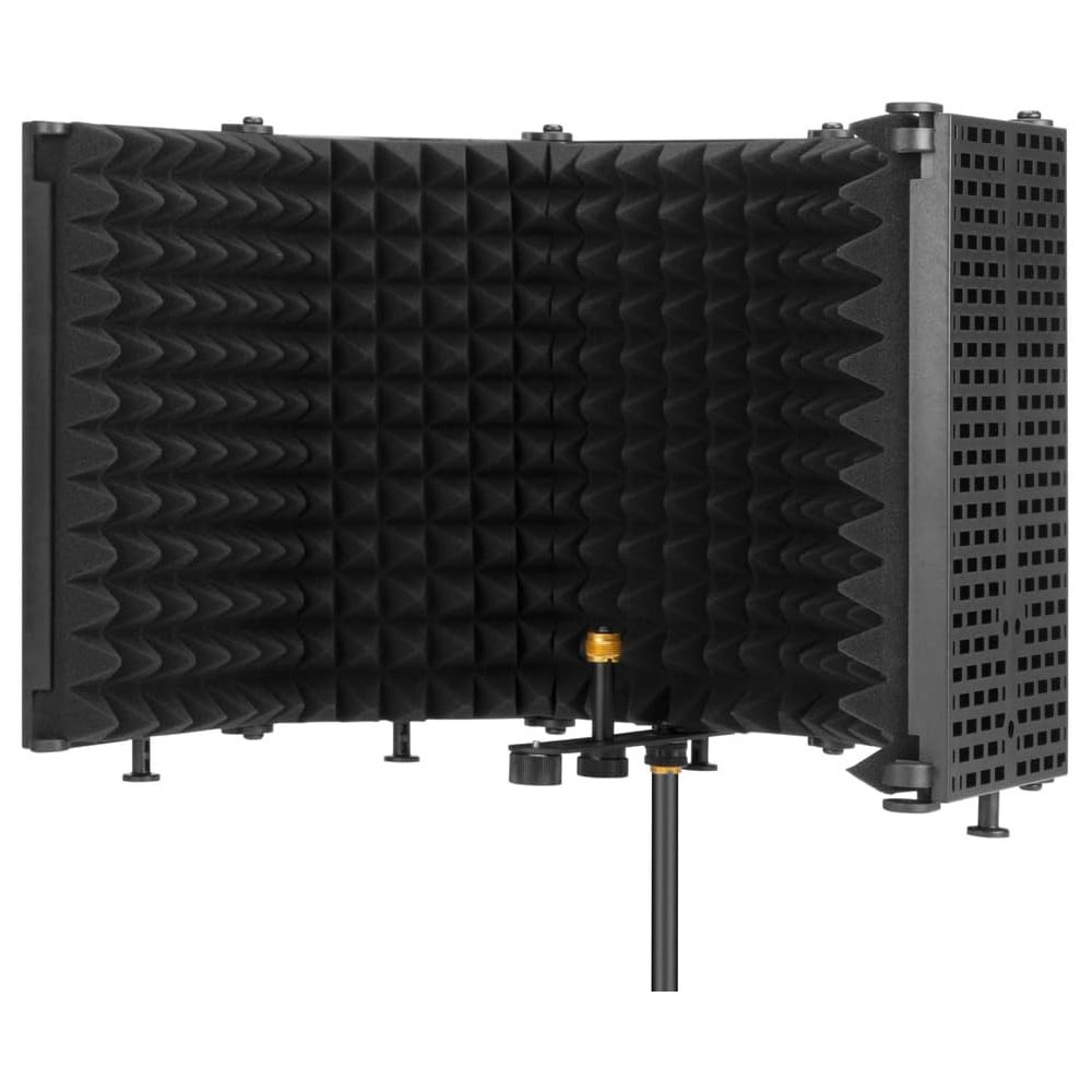 Painel Isolamento Acústico Boya Byrf5p p/microfone Preto em Oferta na Shopee