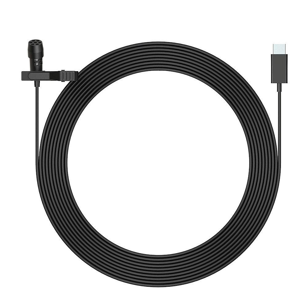 Microfone de Lapela Mirfak MC1P Conector Micro Usb Tipo C em Oferta na Shopee