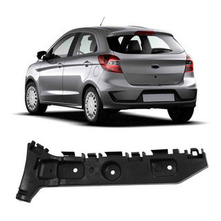 Guia Parachoque Traseiro Ka Hatch 2018 2019 2020 2021 2022 Preto em Oferta na Shopee