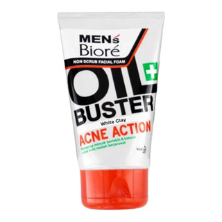 Sabonete Facial Masculino Bioré Men’s Oil Buster Acne 100g