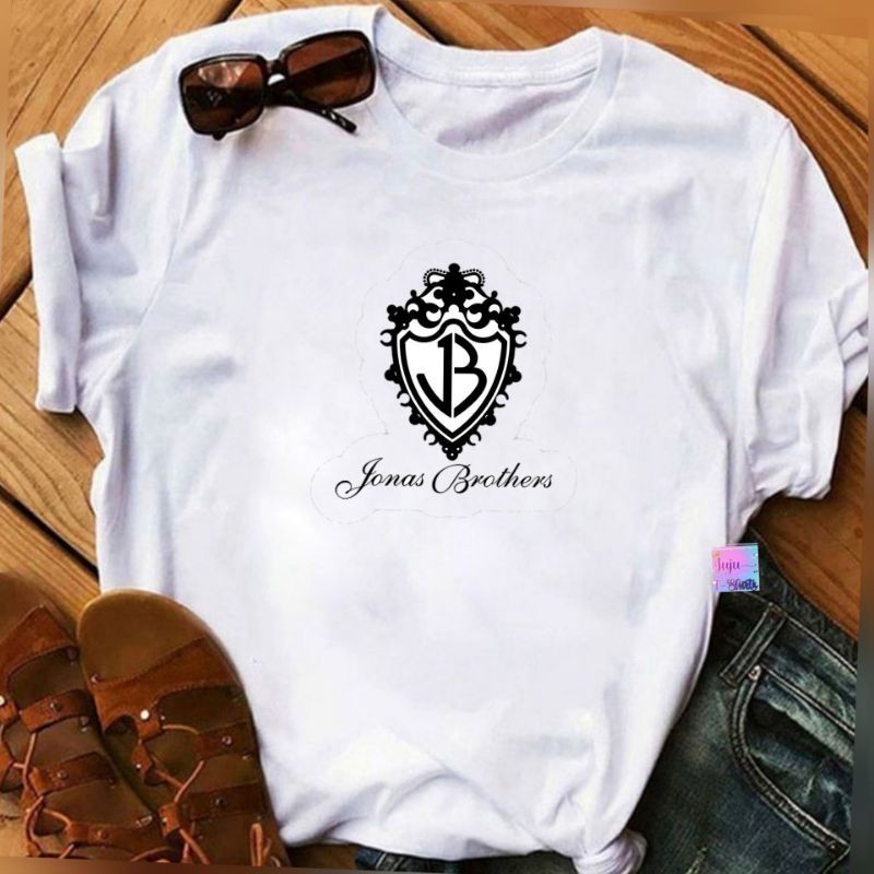 T-Shirt Baby look Feminina/Jonas Brothers/Show Jonas Brothers