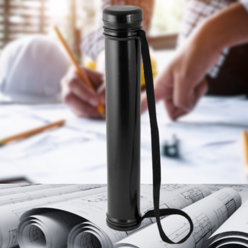 Tubo para Guardar Desenho com Alça 2200ml C/1unidade - Tubo Telescópico Porta Mapas E Projeto em Oferta na Shopee