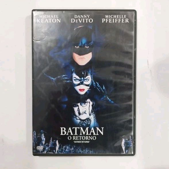 Dvd Batman O Retorno Original (Michael Keaton, Danny Devito e Michelle Pfeiffer)