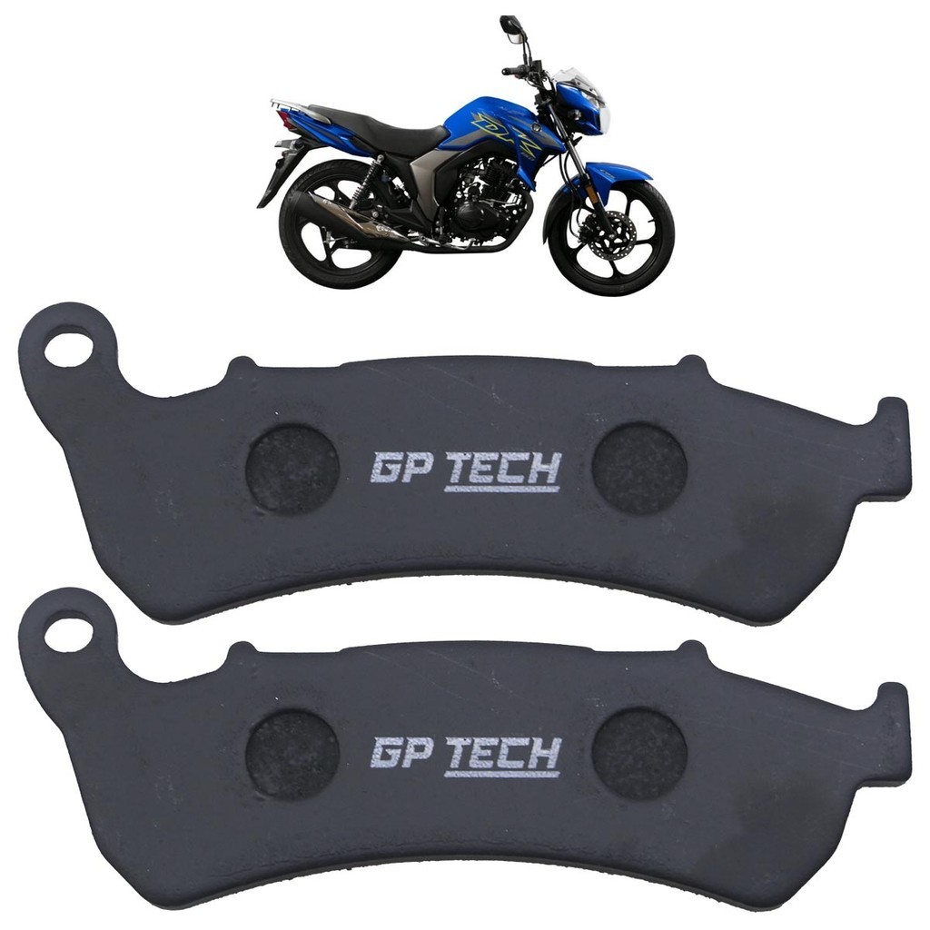 Pastilha de Freio Dianteira Haojue DK 150 2018 2019 2020 2021 2022 2023 Kevlar