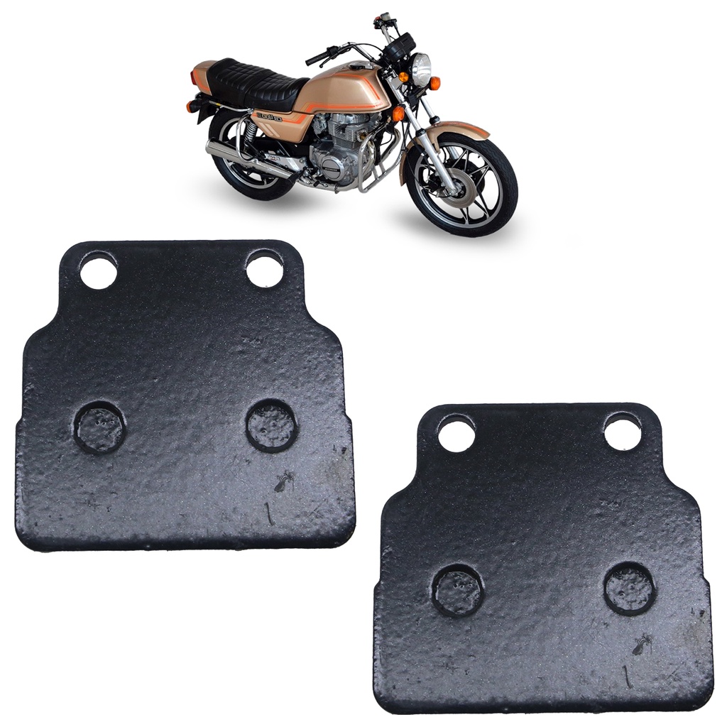 Pastilha Freio Dianteira CB 400 II 1983 1984 Kevlar