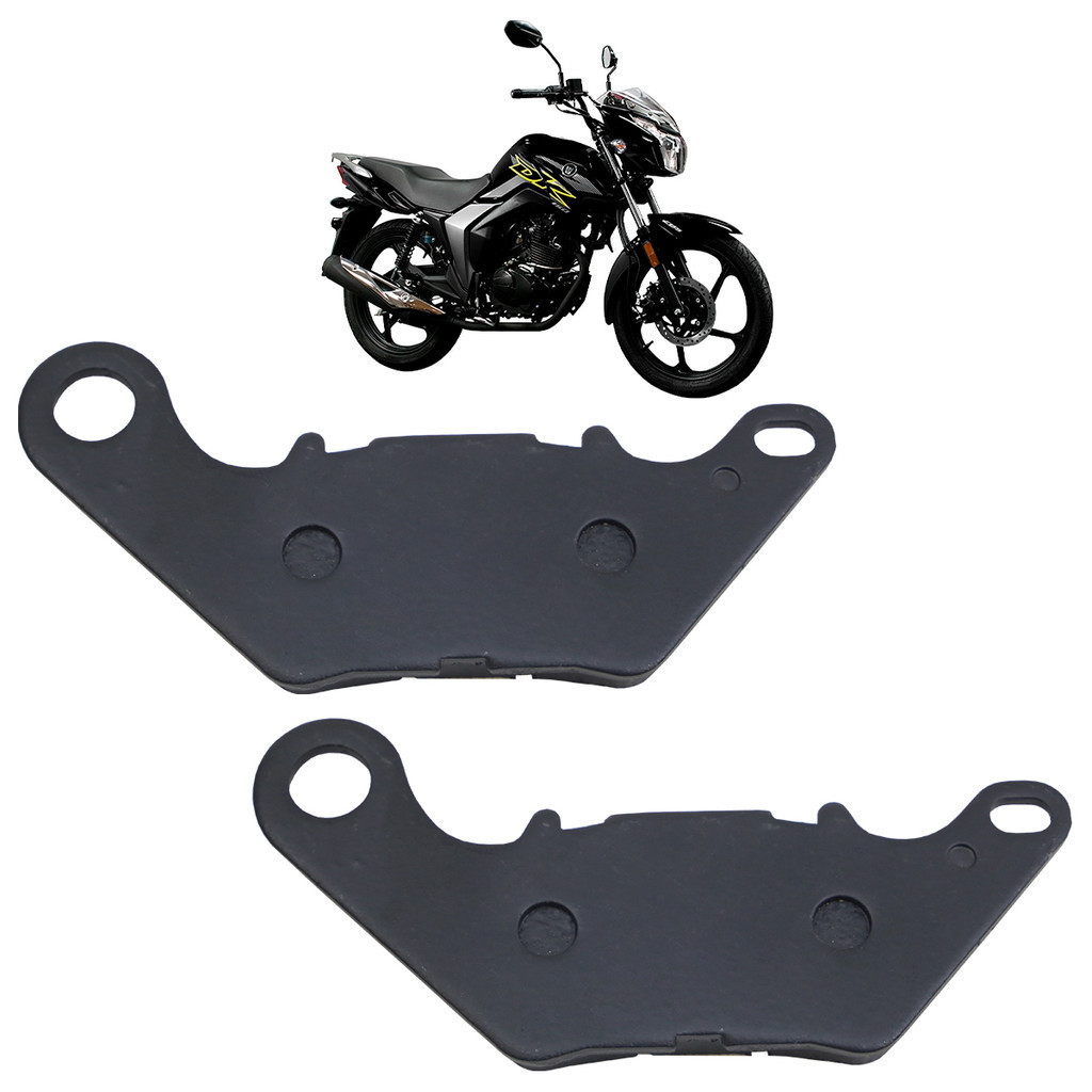 Pastilha Freio Dianteira Haojue DK 150 2018 2019 2020 2021 2022 2023 Kevlar em Oferta na Shopee