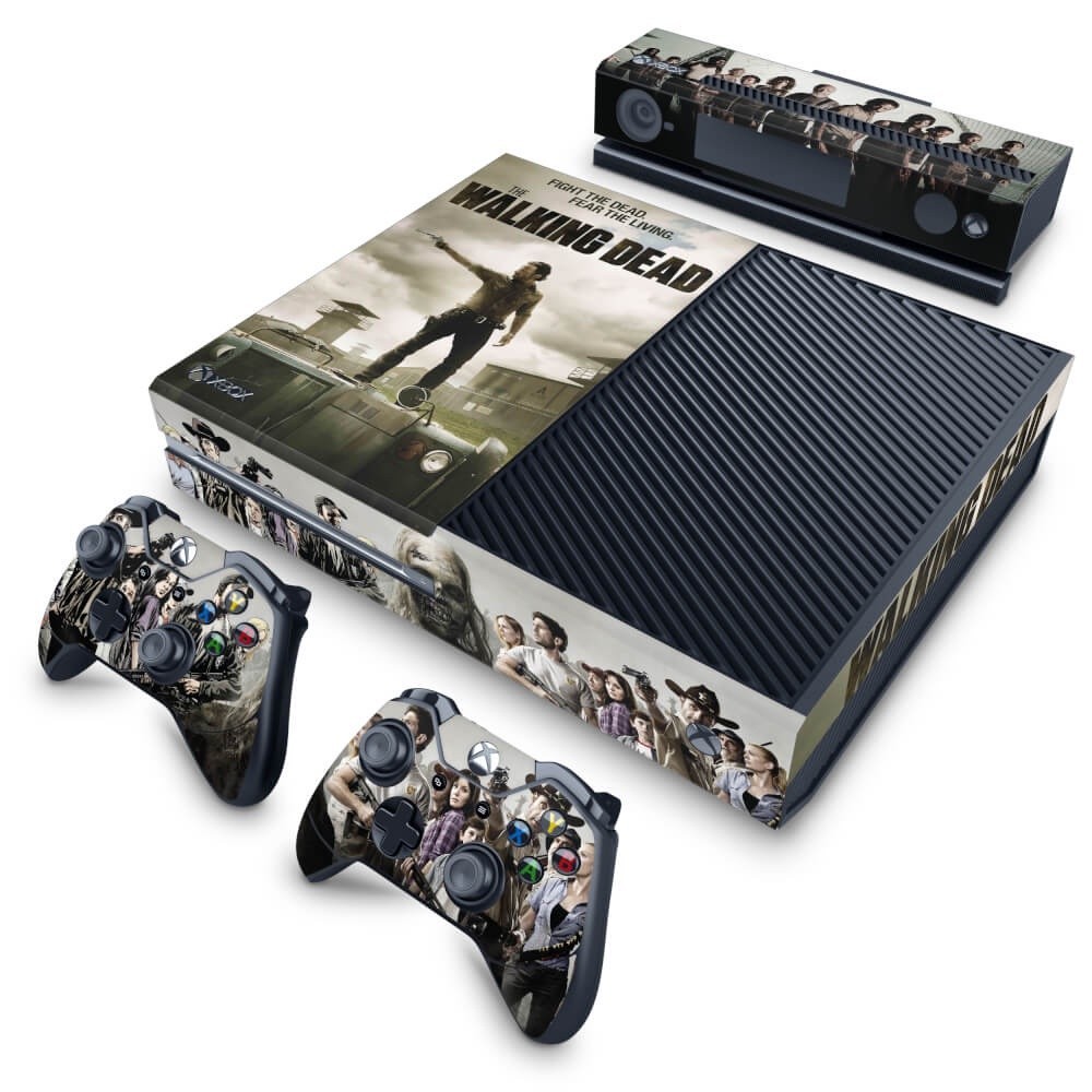 Skin Xbox One Fat Adesivo - The Walking Dead