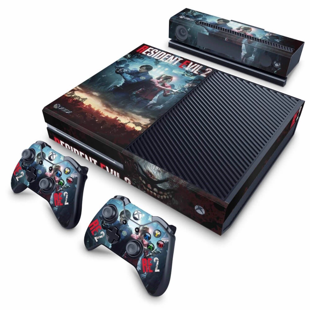Skin Xbox One Fat Adesivo - Resident Evil 2 Remake