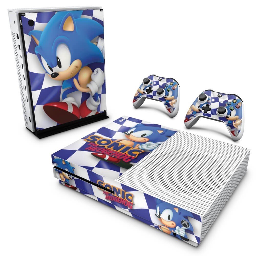 Skin Xbox One S Slim Adesivo - Sonic The Hedgehog