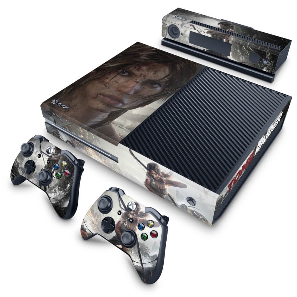 Skin Xbox One Fat Adesivo - Tomb Raider