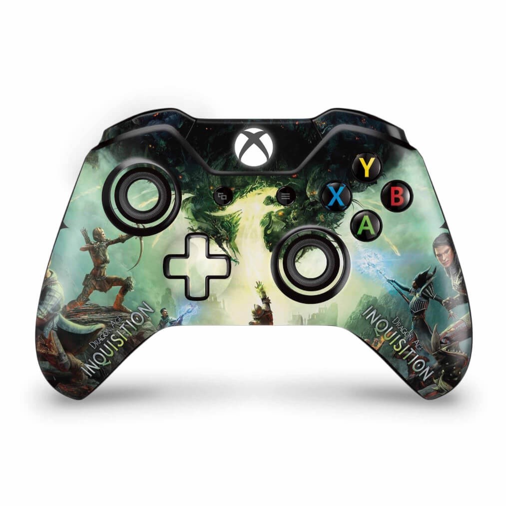 Skin Xbox One Fat Controle Adesivo - Dragon Age Inquisition
