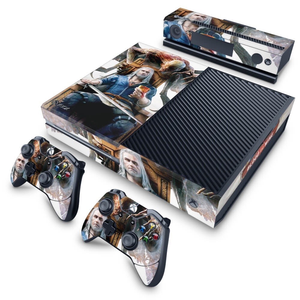 Skin Xbox One Fat Adesivo - The Witcher 3 Blood And Wine