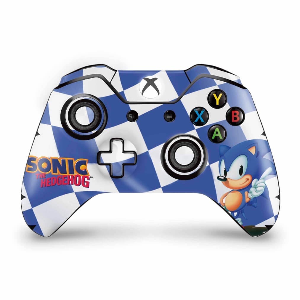 Skin Xbox One Fat Controle Adesivo - Sonic The Hedgehog