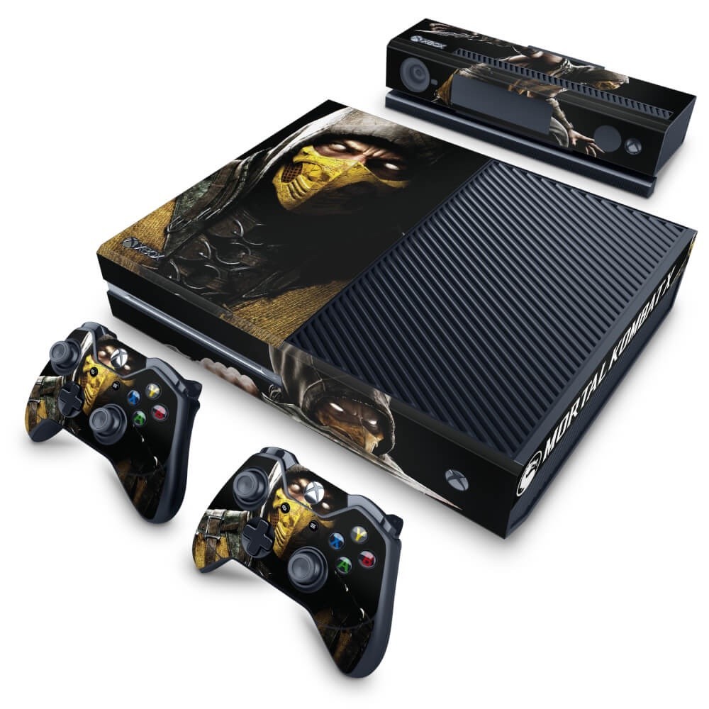 Skin Xbox One Fat Adesivo - Mortal Kombat X