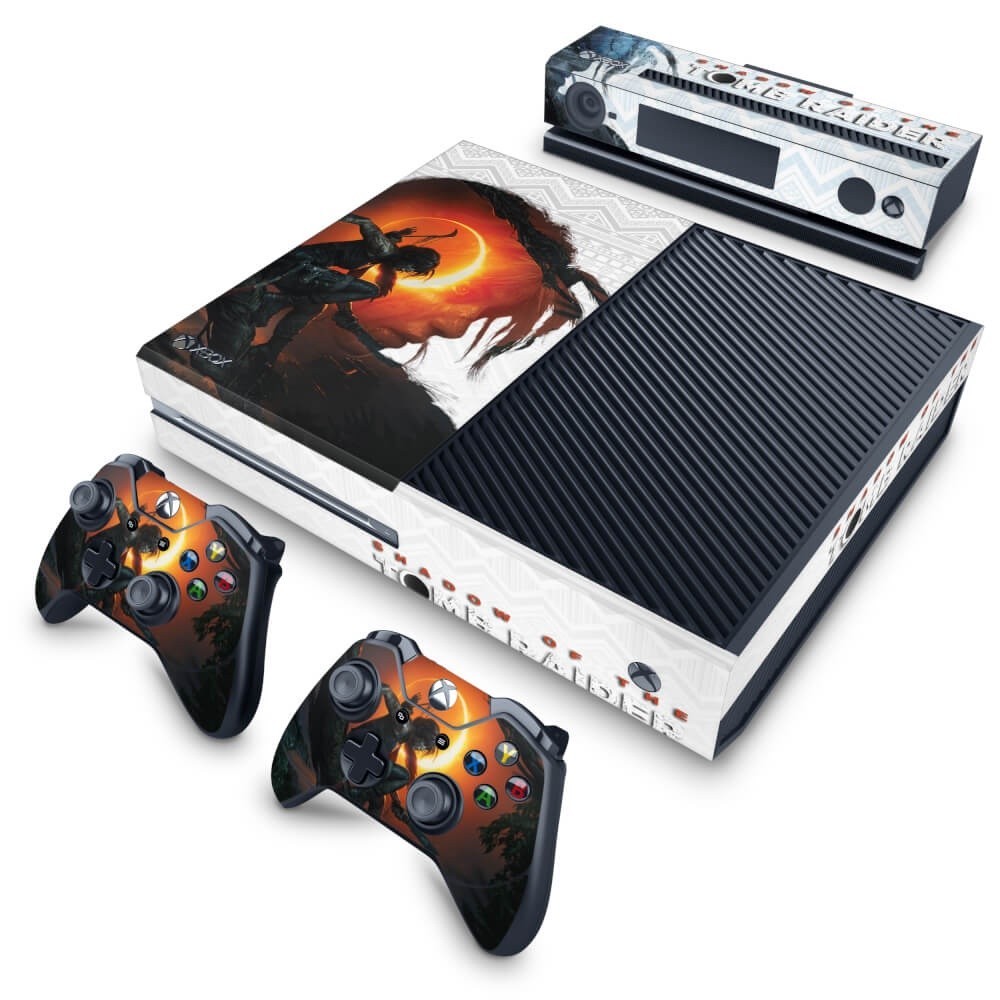Skin Xbox One Fat Adesivo - Shadow Of The Tomb Raider