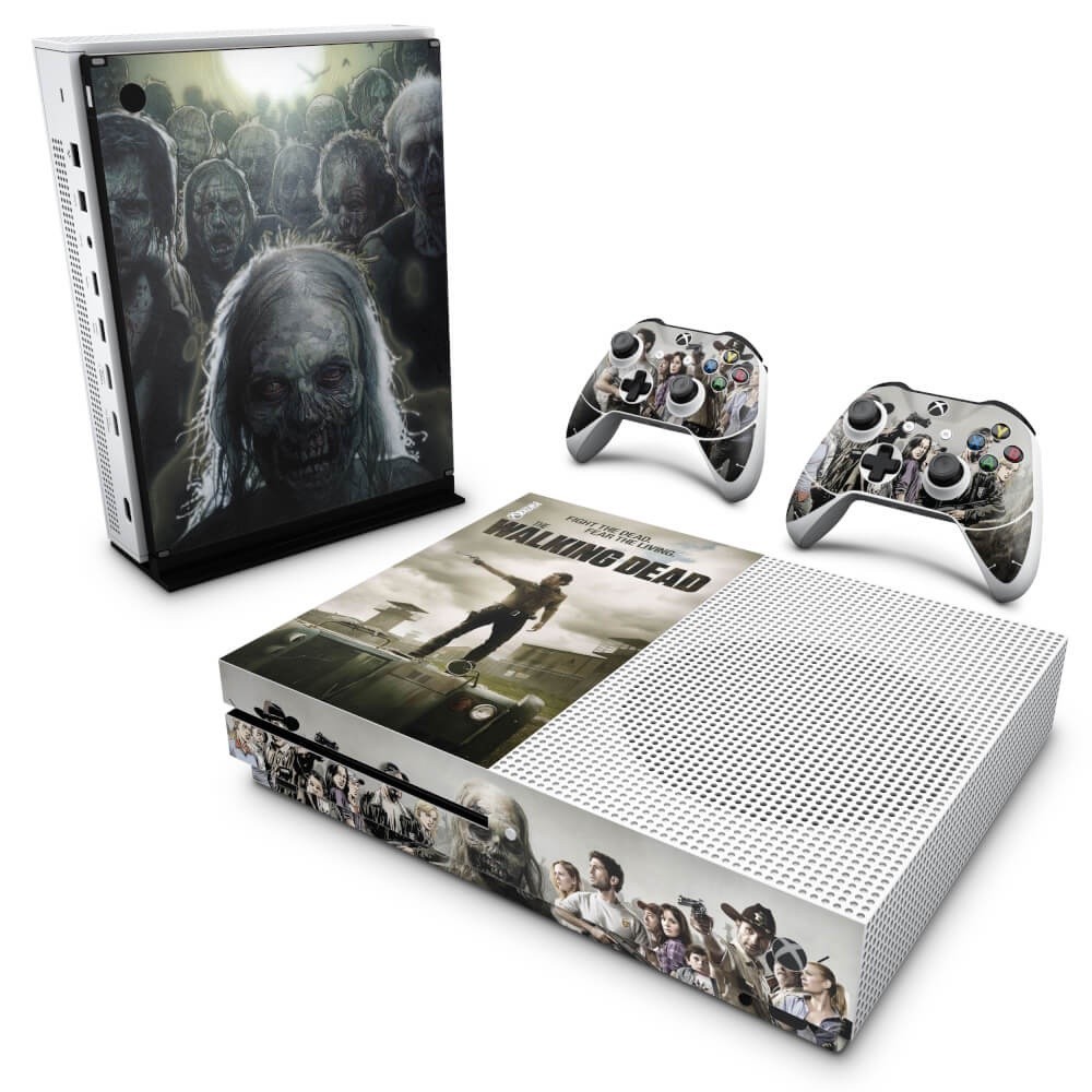 Skin Xbox One S Slim Adesivo - The Walking Dead