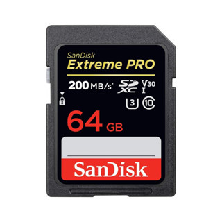 Cartão de Memória Sdxc Sandisk 64gb Extreme Pro V30 200Mbs em Oferta na Shopee