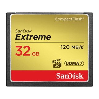 Cartão de Memória Sandisk 32GB Extreme Compact Flash 120MB/s em Oferta na Shopee
