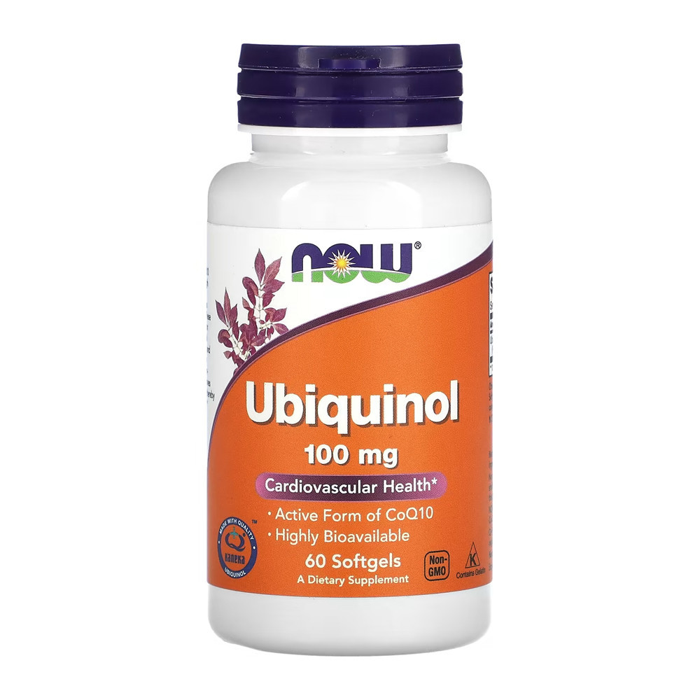 Ubiquinol 100 mg Now Foods 60 Softgels Importado em Oferta na Shopee