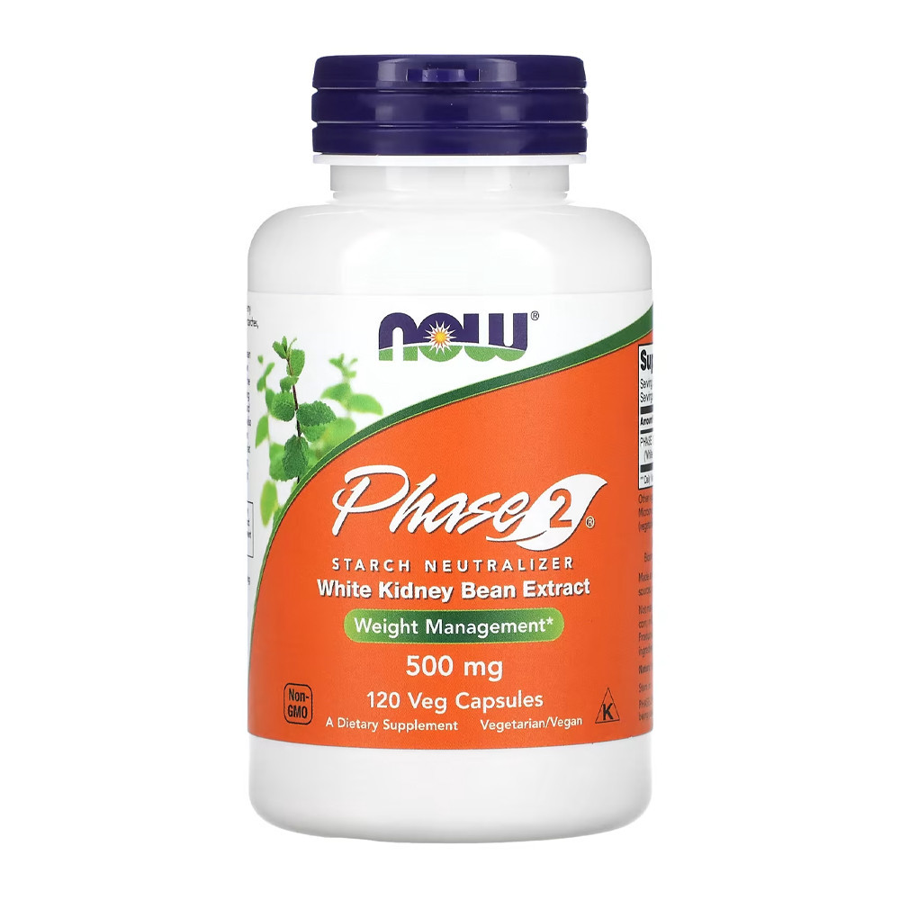 Phase 2 500mg Now Foods 120 Veg Cápsulas Importado em Oferta na Shopee