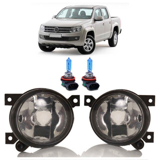 Kit Par Farol Milha Auxiliar + Par Lâmpada H11 Amarok 2010 2011 2012 2013 2014 em Oferta na Shopee