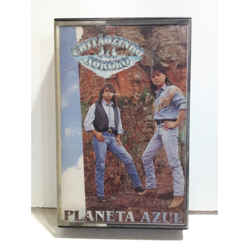 Fita K7 Chitãozinho & Xororó - Planeta Azul - Ag25